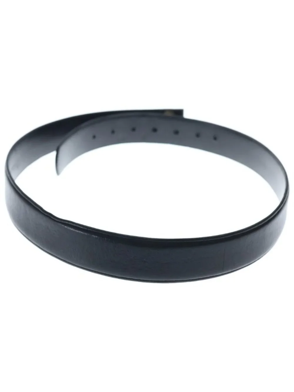 Chrome Hearts 1.5 Strap 1.5 Inch Horse Shoe Rivets Leather Belt Black